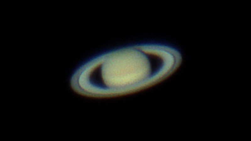 Izraelský astrofotograf detailně natočil Saturn a jeho prstence